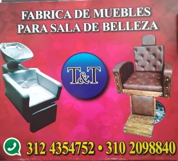 MUEBLES PARA SALA DE BELLEZA T&T