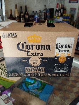 six pak de corona enlata