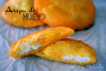 Arepas de huevo 