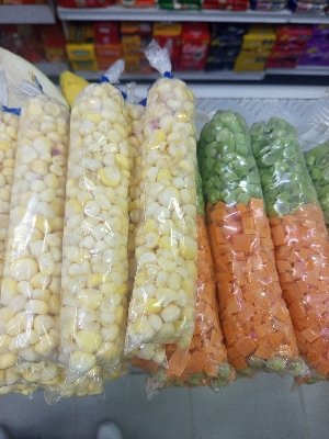 PAQUETE DE MAIZ O VERDURA PICADA 
