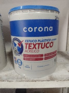 estuco acrilico corona 